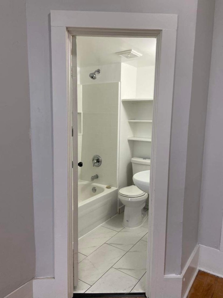 bathroom after renovation