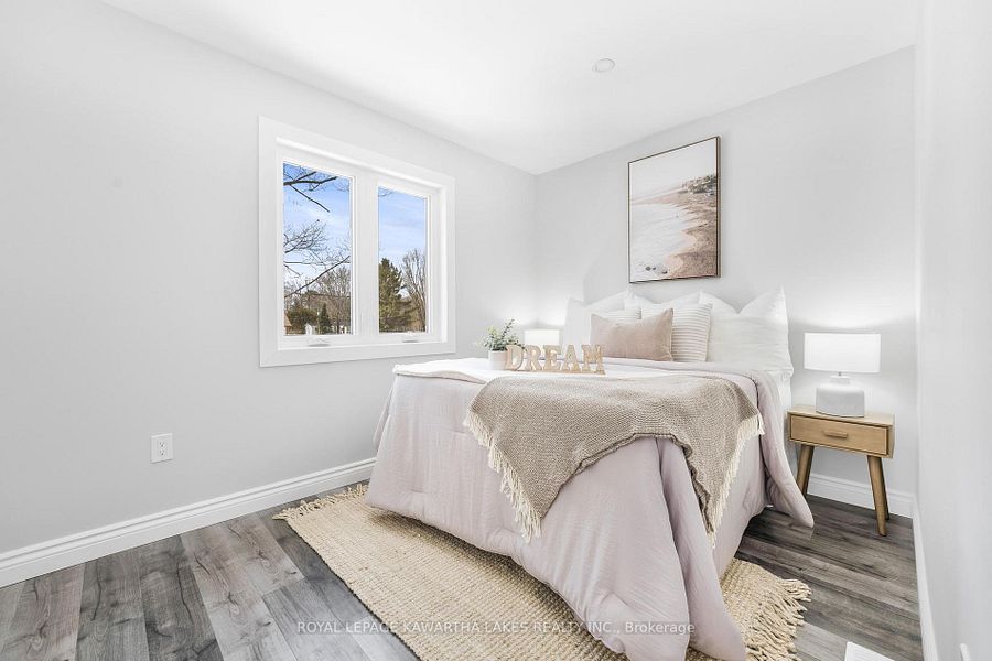 newly built and furnished bedroom