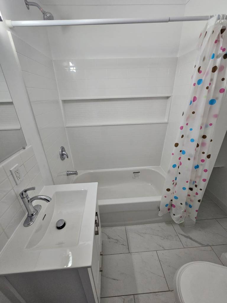 bathroom after renovation