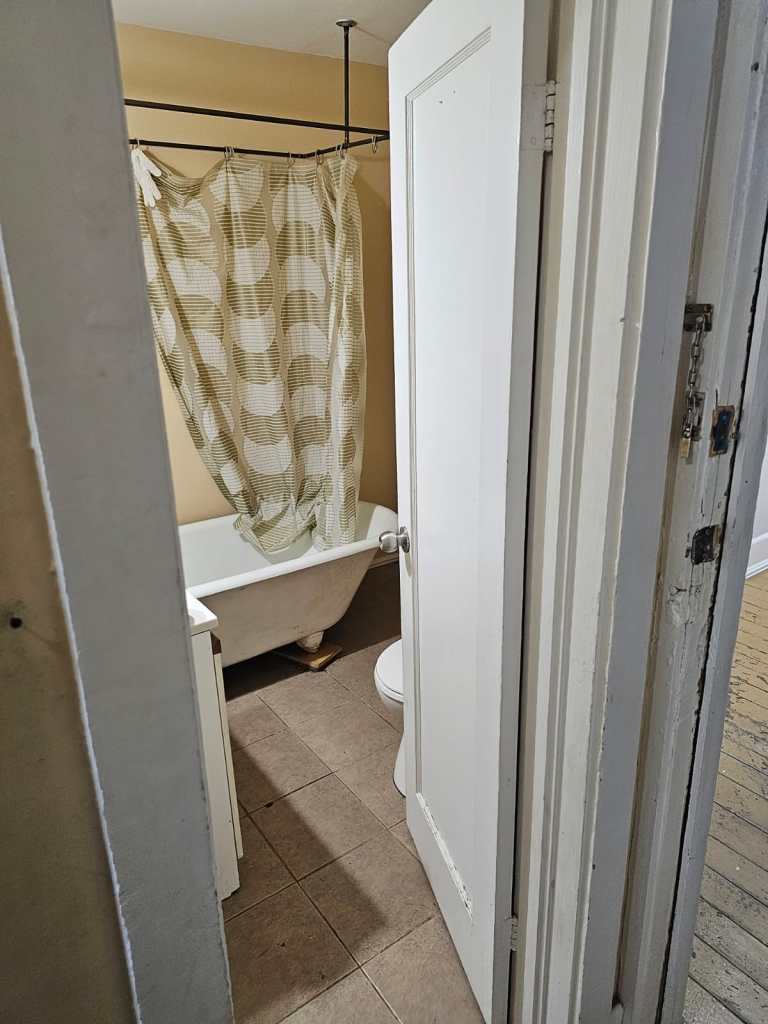 bathroom before renovation