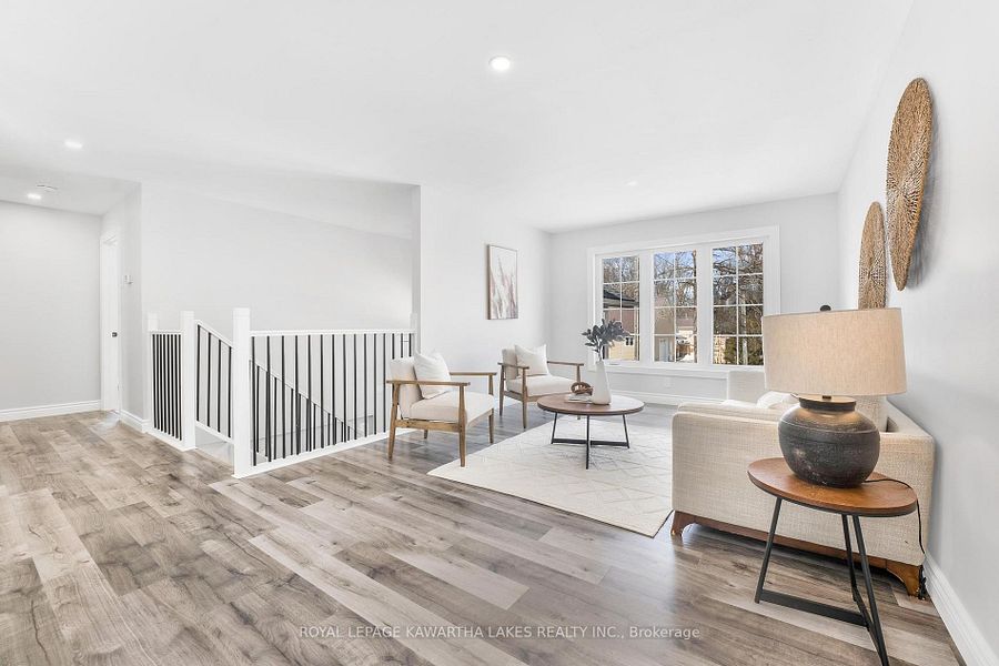 newly built and furnished living room